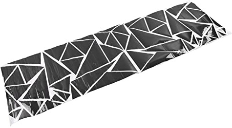 AkozonTriangle Design CAR -dekorationsklistermärken för SUV: Er och Lastbilar 200x60 Cm Universal Fit DIY Automobile Body For Home (Svart)