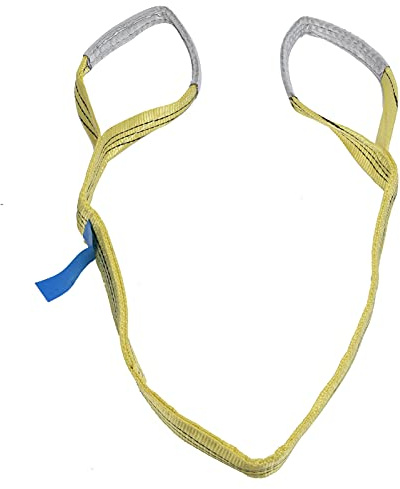 3T Flat Lifting Sling, PES Webbing Straps for Crane, High Strength Load Bearing Web Sling with 75mm Width, Multi Layer Weaving Design for Ships Machinery Ports Transportation (Mother（kidnapped）)