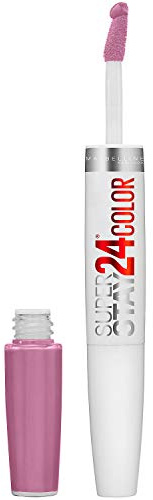 Maybelline New York Superstay 24, 2-step Lipcolor, Lasting Lilac 085