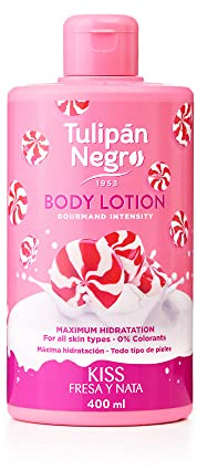 TULIPÁN NEGRO, BODY LOTION FRESA&NATA 400ML