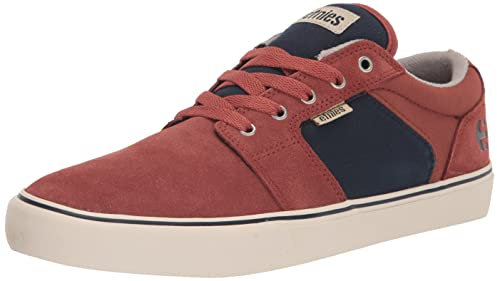 Etnies Herren Barge LS Skate-Schuh, ORANGE/Navy, 43 EU