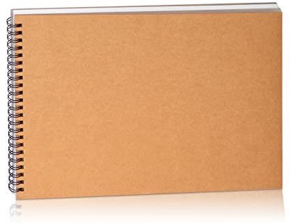 Mamowla Zeichenblock A5 Skizzenbuch, Spiralgebundenes Sketchbook für Kinder Erwachsene mit Strapazierfähiger Hartfaserplatte, 160GSM Zeichenpapier A5 mit Säurefreien Skizzenblock 60 Seiten