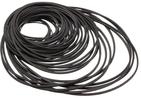 MWUMRCM Mix Cassette Tape, 56 Stück Machine Riemen Assorted Common Belt, Mix Gummi Riemenscheibe Antriebsriemen für DVD CD Kassettenrekorder 45-185mm