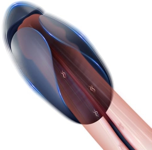 BDSMYEE Dilatateur Urétral en Silicone avec 10 Modes de Vibration, Stimulation de la Prostate Ensemble de Dilatateurs Urétraux Jouets Sexuels de Masturbation pour Hommes