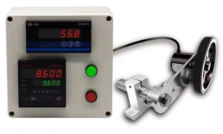 Rueda codificadora Medidor de rueda Codificador de longitud inteligente Tipo rodillo Codificador con contador de control digital