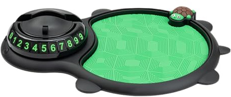 WJnflQN Soporte antideslizante para teléfono móvil para coche, superficie antideslizante con compartimento para discos de aparcamiento y organizador para llaves de coche, accesorios gadgets