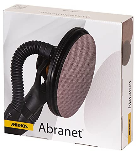 Mirka Abranet Disques abrasifs filet Ø 225 mm autoagrippant/grain P180 / 25 pcs/pour poncer le bois, le mastic, la peinture, le plastique / 5422302518