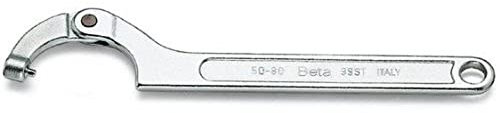 Beta 990350 Model 99 ST50-80 Hook Spanner with Round Nose for Ring Nut, 50-80 mm Size