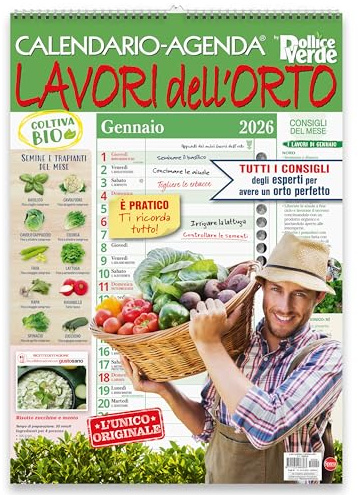 Calendario Agenda Lavori dell'Orto 2026