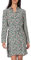 Vero Moda Damen VMELLIE L/S Short Dress WVN Kleid, Nomad/AOP:Ellie, S