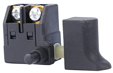1 interruttore di regolazione della velocità, blocco on/self rest 250 V, interruttore a pulsante di innesco per trapano elettrico, pialla elettrica, circolare Power-Lock on