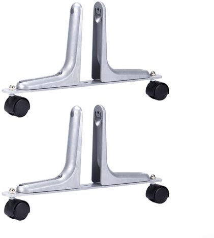 Patas para calefacción por infrarrojos, soporte de radiador, con soporte para rueda, de aluminio, calefacción por infrarrojos