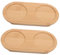 KICHOUSE 2 Piezas Posavasos para Bebidas Diámetro Soporte Estable para Copas de Vino y Whisky Bandeja Decorativa para Cocina