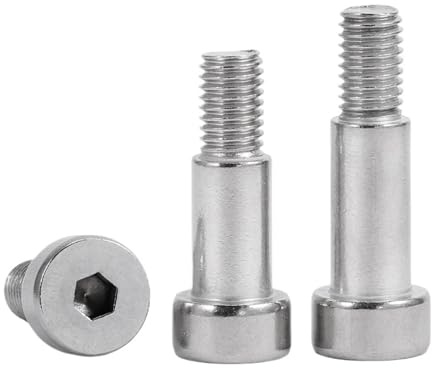 SHENGG M2 M2.5 M3 M4 M5 M6 M8, boulons à tête hexagonale, en acier inoxydable 304, roulement à rouleaux, vis à épaule(20mm,4mmxM3(5Pcs))