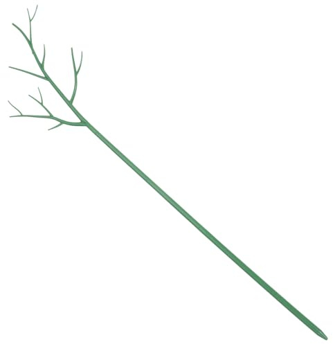 UKCOCO Support pour Plantes Grimpantes 100 Cm, Tuteur en Plastique Rigide PP Fourche D’Arbre, Accessoire de Jardin pour Balcon et Pots, Piquet de Support Unique pour Fleurs et Treillis