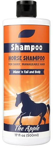 Mane And Tail Shampoo For Horse - Deep Nourishing & Conditioner 500ml | Hästvårdstillbehör, pälsrengöring duschgel för rengöring och konditionering Produktnamn
