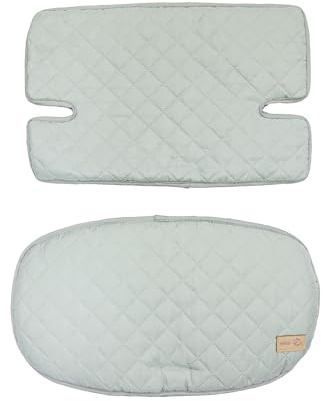roba Cojín de Asiento - Funda de Asiento de 2 Piezas para todas Tronas Evolutivas Sit Up - Reductor de Asiento para Sillas de Bebé - Verde