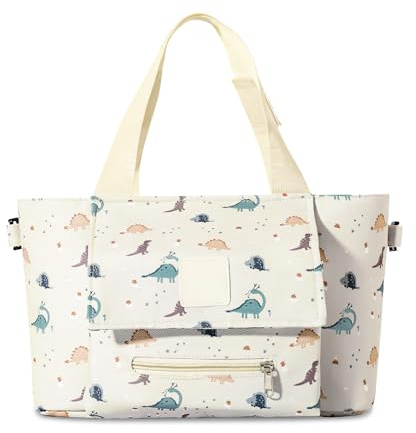 EliphonTowne Sac à Langer pour Bébé - Sacs à Langer Légers pour Bébé, Sac à Couches avec Fermeture Éclair et Bandoulière Réglable pour Mamans, Poussette, Accessoires pour Nouveau-Nés pour Poussettes