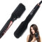 BelonLink Spazzola Lisciante per Capelli, Piastra per Capelli Ioni Negativi, Pettine per Riscaldamento Elettrico, 6 Temperature, 120°C-220°C, Riscaldamento Rapido, schermo LED, Anti-Scottatura