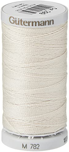 Gutermann Extra-Strong Thread, Milk White 0299, 100 m