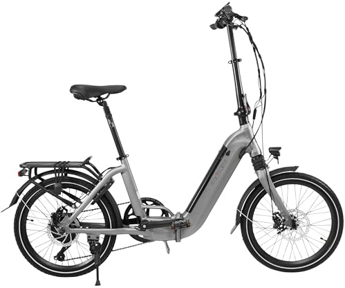AsVIVA E-Bike Klapprad 20 Zoll – faltbares Pedelec für Erwachsene, 14,0Ah Samsung Akku, bis 100 km Reichweite, 25 km/h – leichtes E-Faltrad für Damen & Herren – elektrisch & kompakt