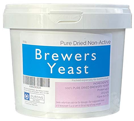 Brewers Yeast For Horses, Dogs Pets 350g Tub