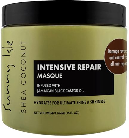 Sunny Isle Shea Coconut Intensive Repair Masque 16oz