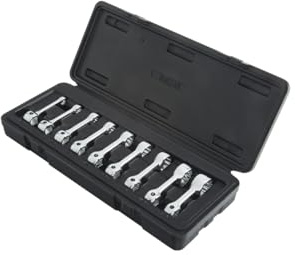 SUNEX 9 PC. 3/8 DR. SAE Torque Adapter Set (909TAS)