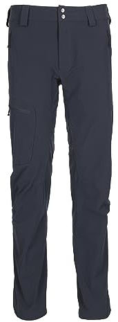 Rab Men's Incline Pants - Mid-Weight Wind-Resistant Softshell Trousers for Hiking, Trekking, & Climbing - Beluga - 32/32 Inseam