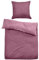 TOM TAILOR 0069940 Bettwäsche Garnitur mit Kopfkissenbezug Baumwoll-Satin Fine Stripes 1x 135x200 cm + 1x 80x80 cm wild Berry