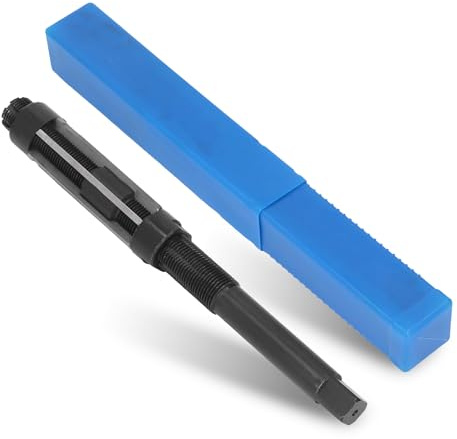 Jeanoko Reaming Tool, Conduit Reamer Reamers Cylindrical Ream Hole 1 11/32 to 1 1/2in Straight Adjustable Hand Reamer Tool for Drilling Machines Reamer Set