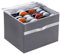 Shoe Storage Box Organiser - Fit 16 Pairs Dustproof Space Saver Easily Assemble Clear Lid Shoe Racks Storage with Handle for Closet