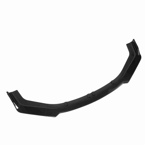 4-teiliger Frontstoßstangen Spoiler aus ABS mit Carbon-Optik - Universelle Frontlippe für Auto