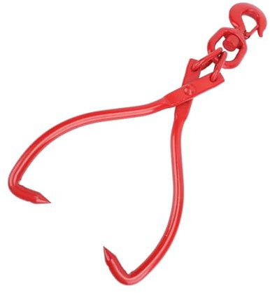 Garra para Troncos para Pinzas de Registro, Gancho de Garra para Madera de Sujeción Máxima de 16 Pulgadas, Diseño de Garras de águila, Pinzas para Levantar Troncos de 360
