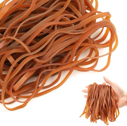 Deepton 100 Pcs Large Elastic Bands 160mm*4mm, Large Rubber Bands
