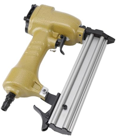 Cloueur Pneumatique, Cloueur à Air F Cloueur à Ongles 0,4-0,8 MPa Cloueur à Charpente Pneumatique pour Longueur D'ongle de 10 à 30 Mm/0,39 à 1,18 Pouces