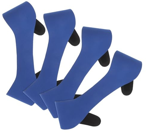 VANZACK 4 Pezzi Fascia Protettiva per le Orecchie da Nuoto in Neoprene Blu Taglia L Copriorecchie per Doccia e Sport Acquatici Fascia Antiscivolo Traspirante per Adulti Uomo Donna