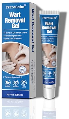 Tag and Wart Remover Gel 20g, Skin-Tag-Remover-Kit for Common, Plantar, Filiform & Flat Warts, Gentle for All Skin Types