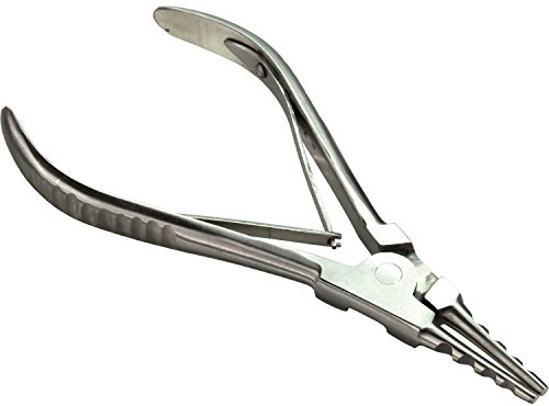HTS 186P7 7 4 Notch Stainless Steel Ring Opening Pliers