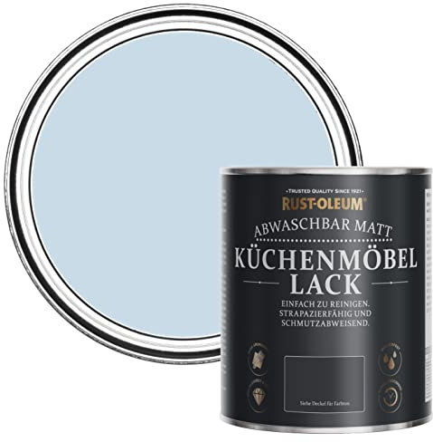 Rust-Oleum Blue Kitchen Cupboard Paint in Matt Finish - Blue Sky 750ml