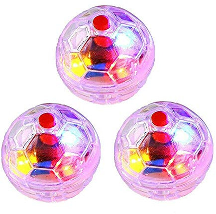 Sysow 3 x Geisterjagd-Bewegung-Bälle, blinkend, paranormale Ausrüstung, Haustier-Spielzeug