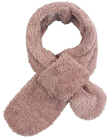 Pesaat Hiver Bébé Écharpe Fille Garçon Chaud Cache Cou Pour Tout-Petit Écharpes De Plain Air(Kaki)