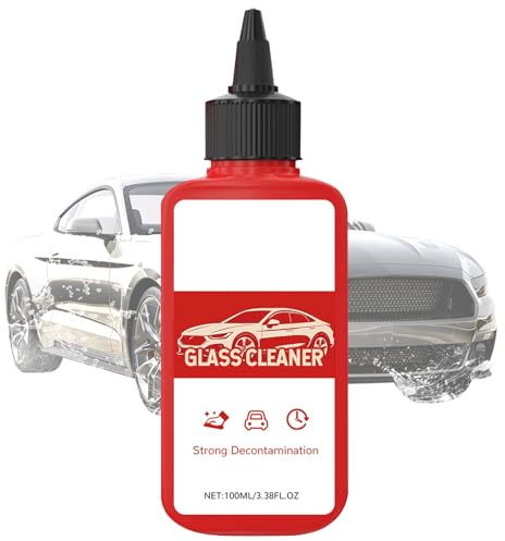 Detergente Per Vetri Auto,Sgrassatore per Vetri Auto da 100ml Rimuovi Macchie | Idrorepellente Sgrassante Pulizia Autoveicoli