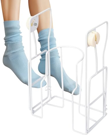 Ayudante de calcetines de compresión, herramienta adaptativa para calcetines de compresión, equipo diario para personas mayores, ciclistas, atletas, ancianos, vestirse con mamá, papá, abuela, abuelo