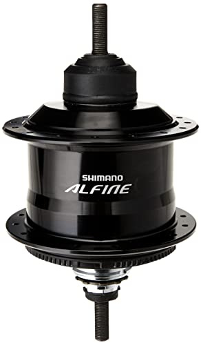 Shimano Fahrradnabe Schwarz One Size