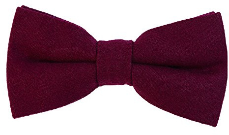 DonDon papillon cotone da uomo 12 x 6 cm già legato e infinitamente regolabile - bacca
