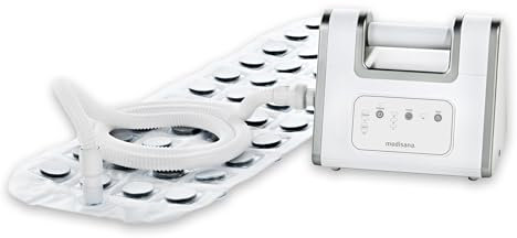 medisana BBS Bain à bulles, Baignoire à tapis à bulles, Tapis d'hydromassage, Distributeur d'arômes inclus, 3 niveaux d'intensité, Fonction de minuterie, Spa pour la maison, Bien-être