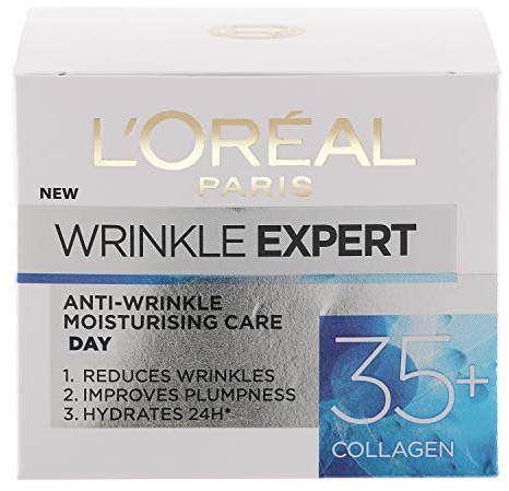 L'Oréal Paris, crema da giorno per le donne oltre 35, Wrinkle Expert 35+, 50 ml