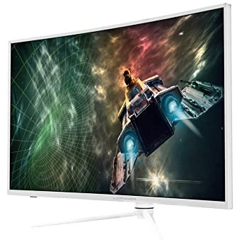 LC-Power LED-Monitor (gebogen, QHD, 97,79 cm (38,5 Zoll), LC-M39-QHD-165-C, Weiß