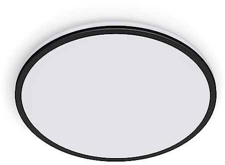 PHILIPS LED Ozziet Deckenleuchte, SceneSwitch, Schwarz, 18 Watt